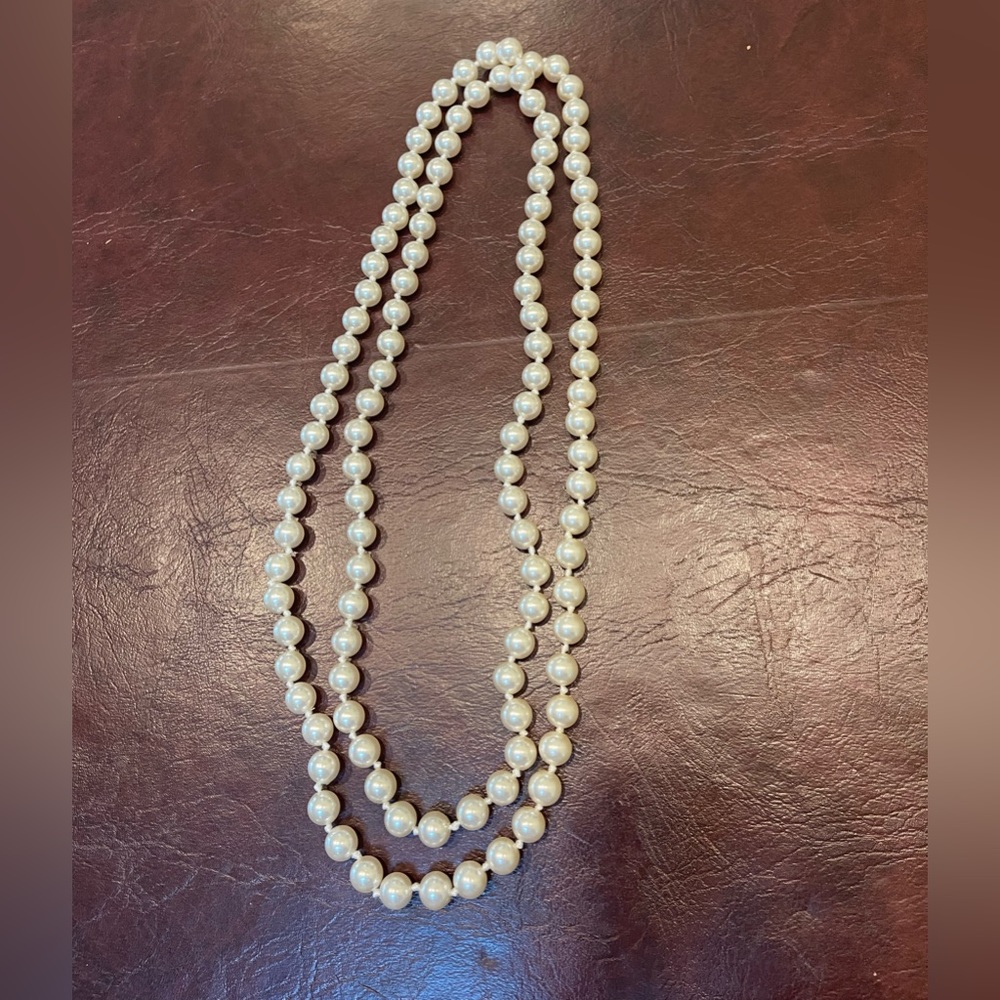 Pearl necklace - 60 inch